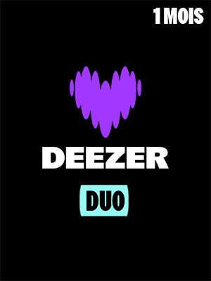 Abonnement Deezer Duo | 1 mois
