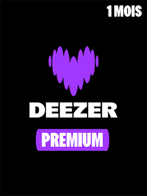 Abonnement Deezer Premium | 1 mois