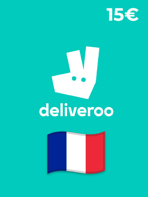 Carte Cadeau Deliveroo France 15 €