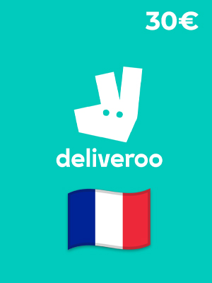 Carte Cadeau Deliveroo France 30 €