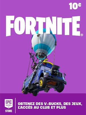 Carte Cadeau FORTNITE 10€
