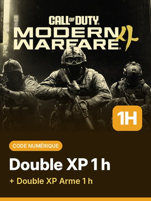 Double XP 1 h + Double XP Arme 1 h - Call of Duty: Modern Warfare 4