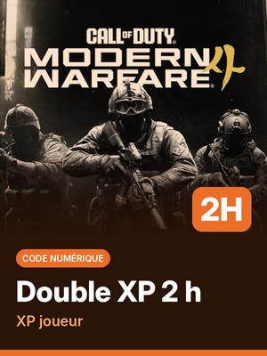 Double XP 2 h - Call of Duty: Modern Warfare 4