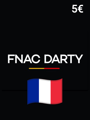 Carte Cadeau Fnac Darty France 5 €