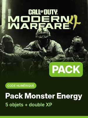 Pack Monster Energy complet - Call of Duty: Modern Warfare 4