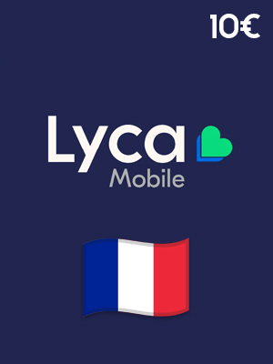 Recharge Lycamobile France 10 €