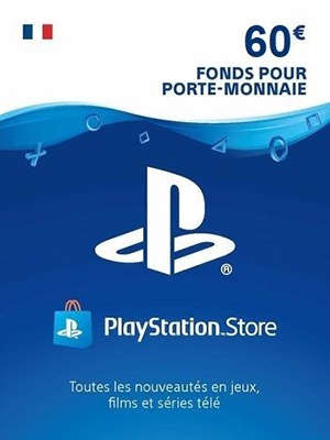 Sony Carte PlayStation Network 60€ Store