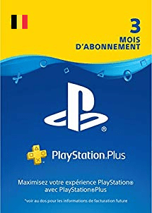 Sony Playstation Plus 3 Mois D’Abonnement - BELGIQUE