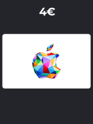 Apple Gift Card 4€