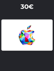 Apple Gift Card 30€