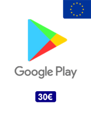 Cartão Google Play £30