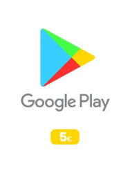 Carte Google Play 5€