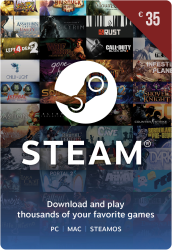 Carte Steam 35€
