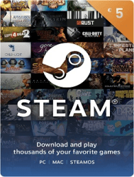 Tarjeta Steam 5€