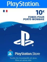 Carte PlayStation Store 10 €
